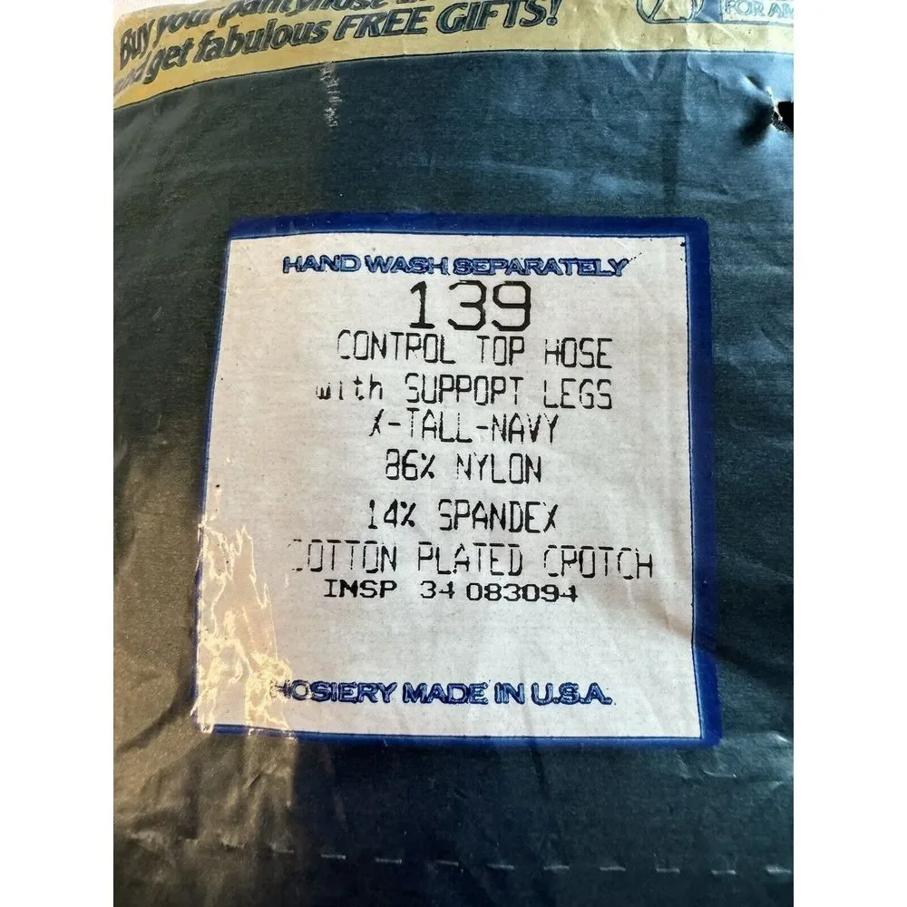 Nylon Pantyhose Lot Of Two Vintage Scuptz Silkies‎ X-Tall
